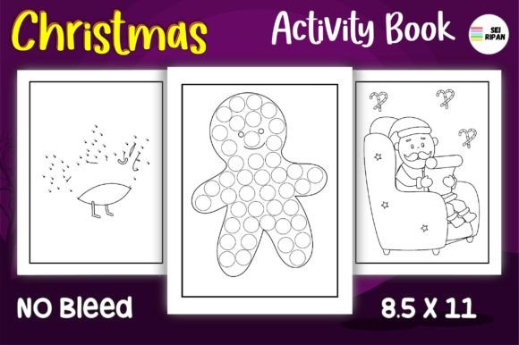 Christmas Activity Book for Kids - 02: Print-Ready Activity Pack