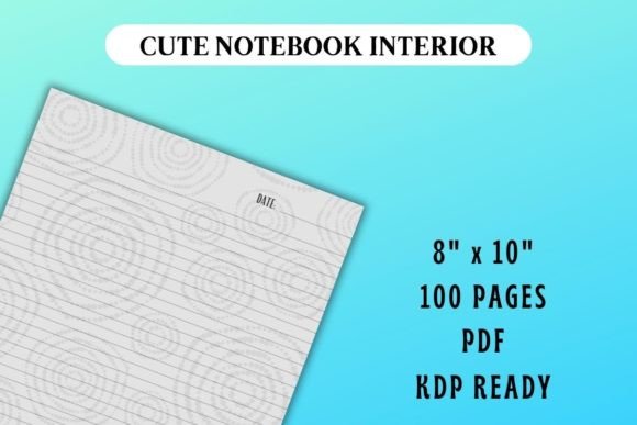 Circle Journal Interior: A Unique Foundation for Low-Content Books