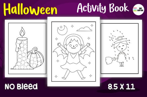 Halloween Activity Book for Kids 03