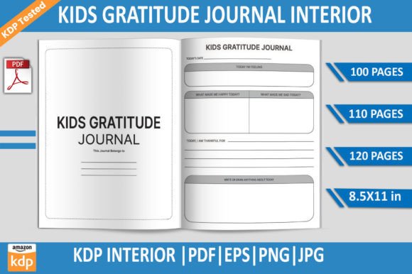 How a Printable Kids Gratitude KDP Interior Can Shape Confident, Emotionally Aware Children
