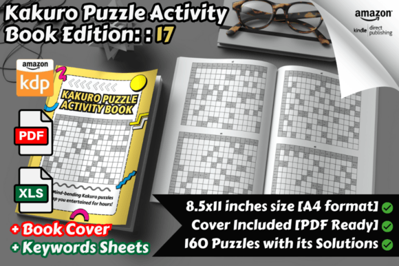 Kakuro Puzzles Activity Book Part 17: A Brain-Teasing Escape When You Need It Most