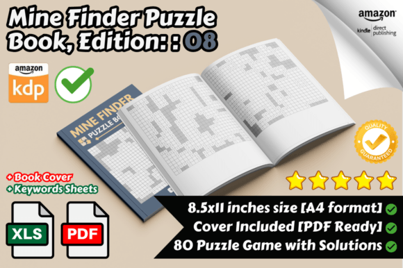 Mine Finder Puzzle Book for KDP Part 08: Smart Publishing Without the Pitfalls