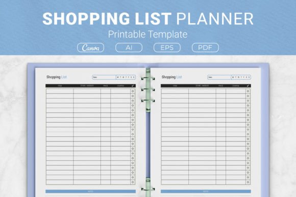 Shopping List Planner Printable Template: A Practical Evaluation for Organized Spending