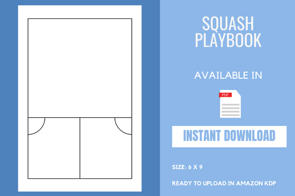 Squash Playbook KDP Interior: A Ready-Made Coaching Journal