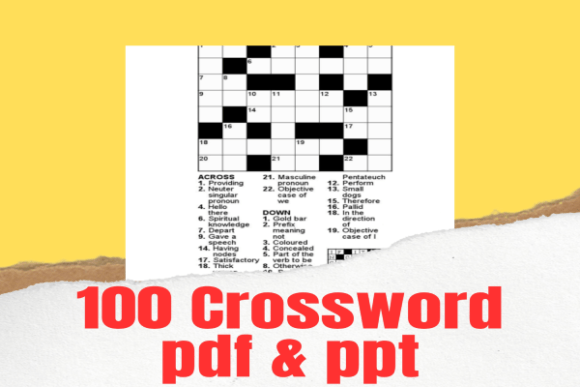 Unlocking the Value of Digital Crossword Puzzles: A Complete Guide to PDF and PowerPoint Formats for Resellers